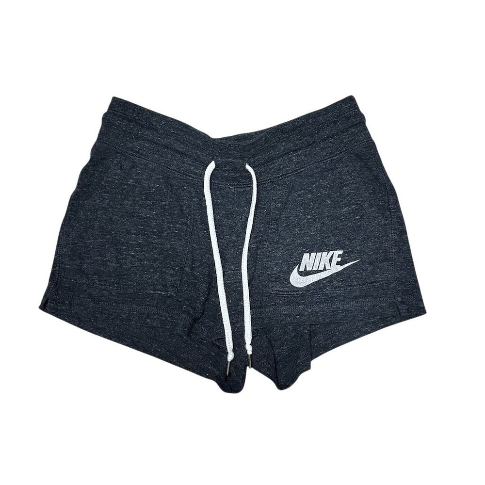 Vintage Nike Sportswear Gym Vintage‎ Shorts Womens XS Dark Gray Heather